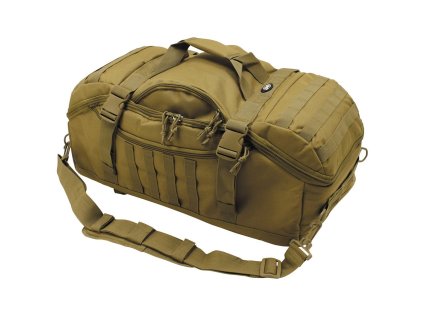 Taška kombinovaná s batohom TRAVEL MOLLE COYOTE (Farebný variant COYOTE)