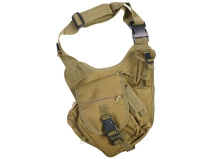 KOMBAT Taška taktická SHOULDER cez rameno COYOTE (Farebný variant COYOTE)