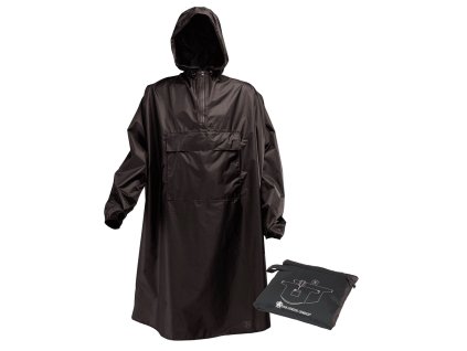 Pláštenka SENTINEL s vreckom ČIERNA (Farebný variant ČIERNA)