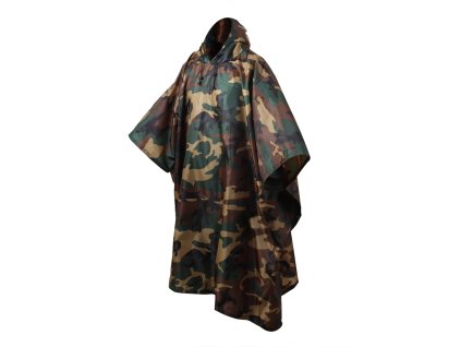 Rothco Pončo US rip-stop 140 x 225 cm COYOTE BROWN (Farebný variant COYOTE BROWN)
