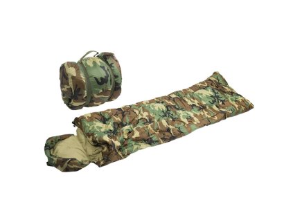 MIL-TEC Spací vak PILOT FLECKTARN +/- 0°C (Farebný variant FLECKTARN)