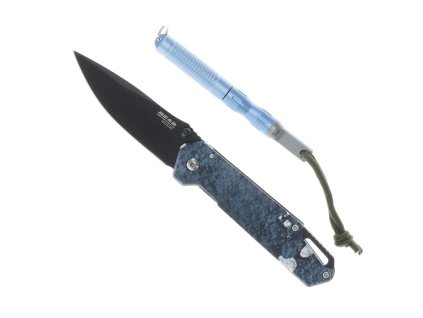 Nôž zatvárací s multifunkčným nástrojom MODRÝ