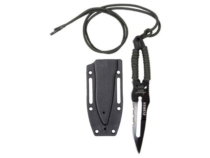Nôž PARACORD s pevnou čepeľou OLIV/ČIERNY