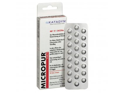 Tablety Katadyn proe dezinfekci vody MICROPUR FORTE MF 1T 50 tabliet