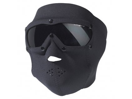 Maska s okuliarmi SWAT PRO neoprén ČIERNA