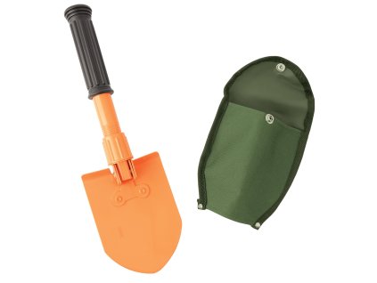 Lopatka skladacia s krompáčom MINI ORANŽOVÁ