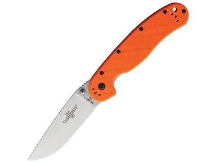 Nôž zatvárací RAT I čepeľ D2 ORANŽOVÝ