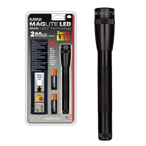 Svietidlo LED 2-CELL MINI MAGLITE ČIERNE