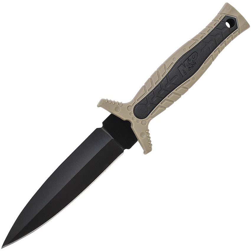 Nôž M&P BOOT hladké ostrie TAN
