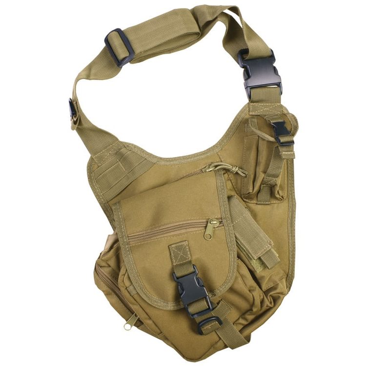 Taška taktická SHOULDER cez rameno COYOTE