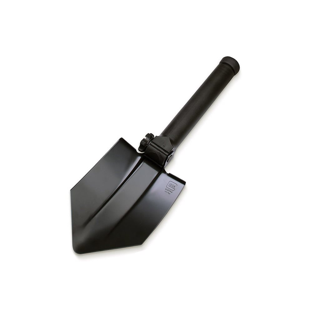 Lopatka skladacia s pílkou ČIERNA