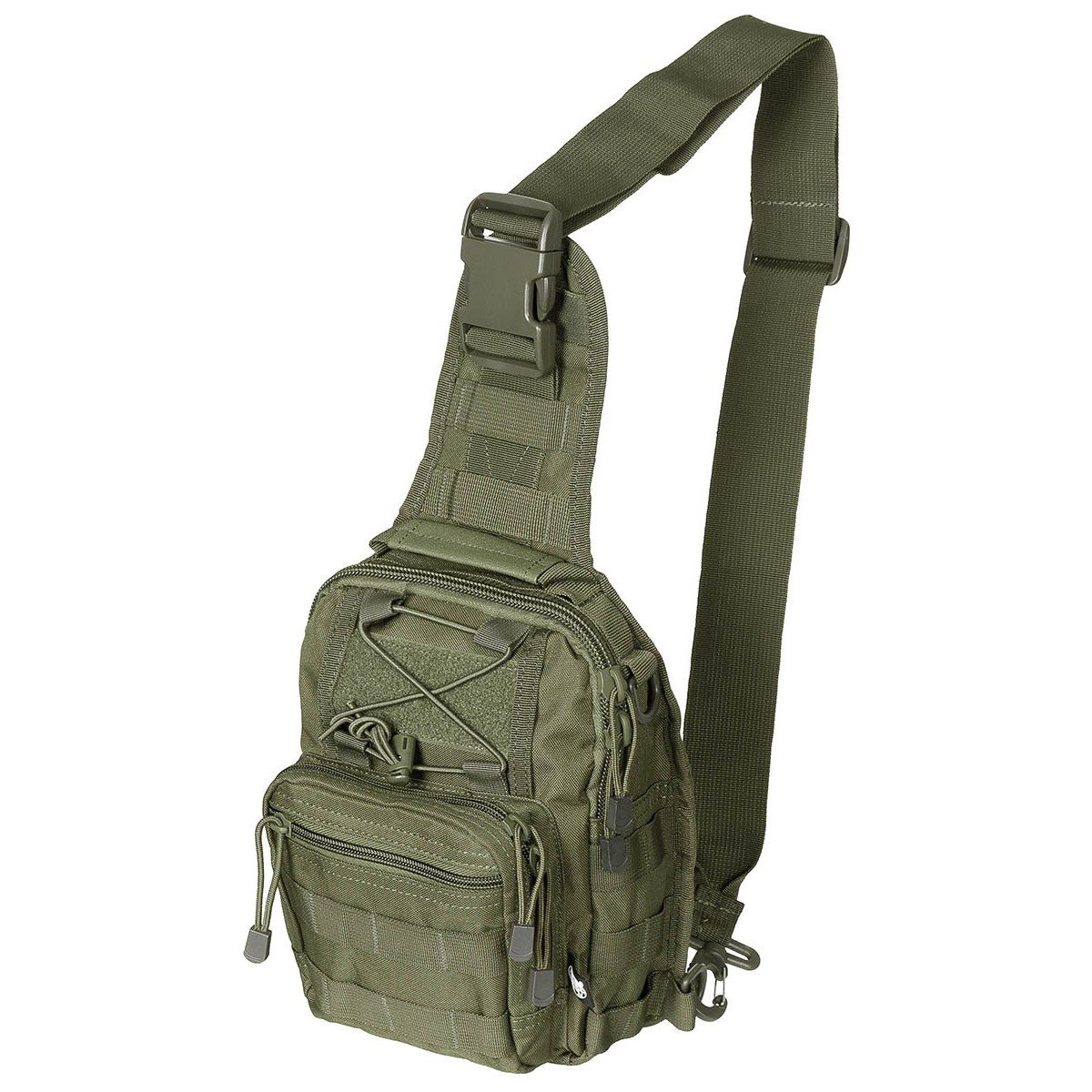 Taška cez rameno SHOULDER BAG MOLLE OLIV