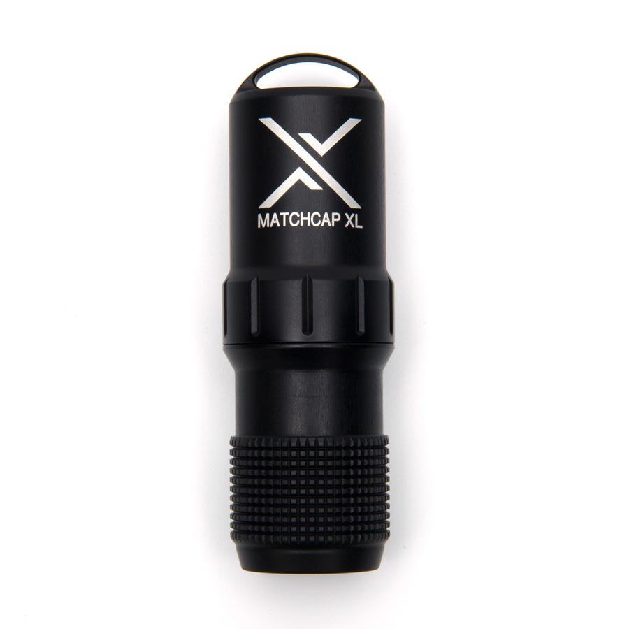 Puzdro na zápalky EXOTAC MATCHCAP™ XL ČIERNE