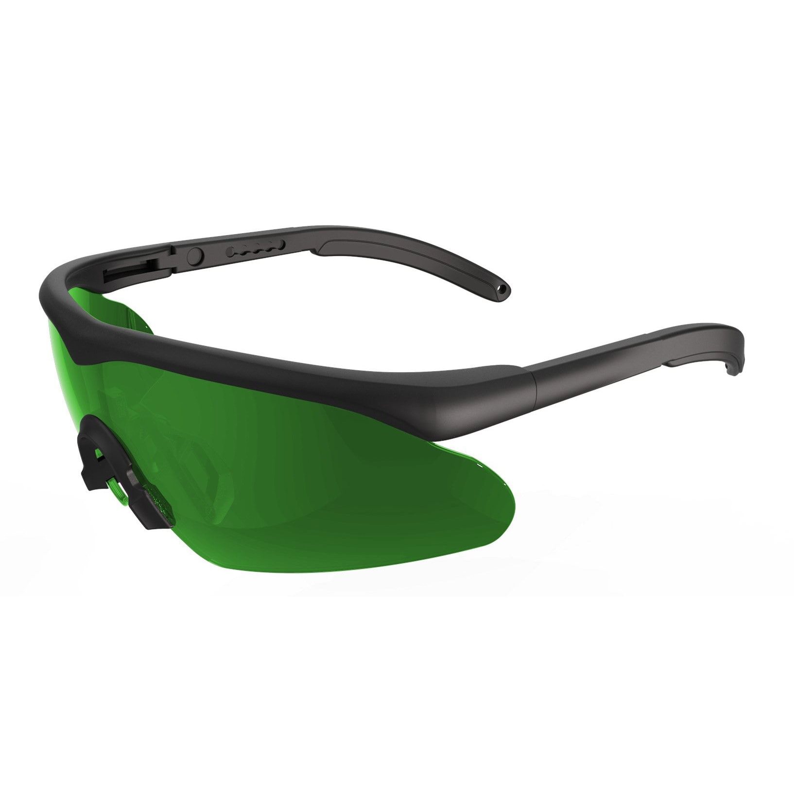 Okuliare RAPTOR PRO LASER sklo ZELENÉ