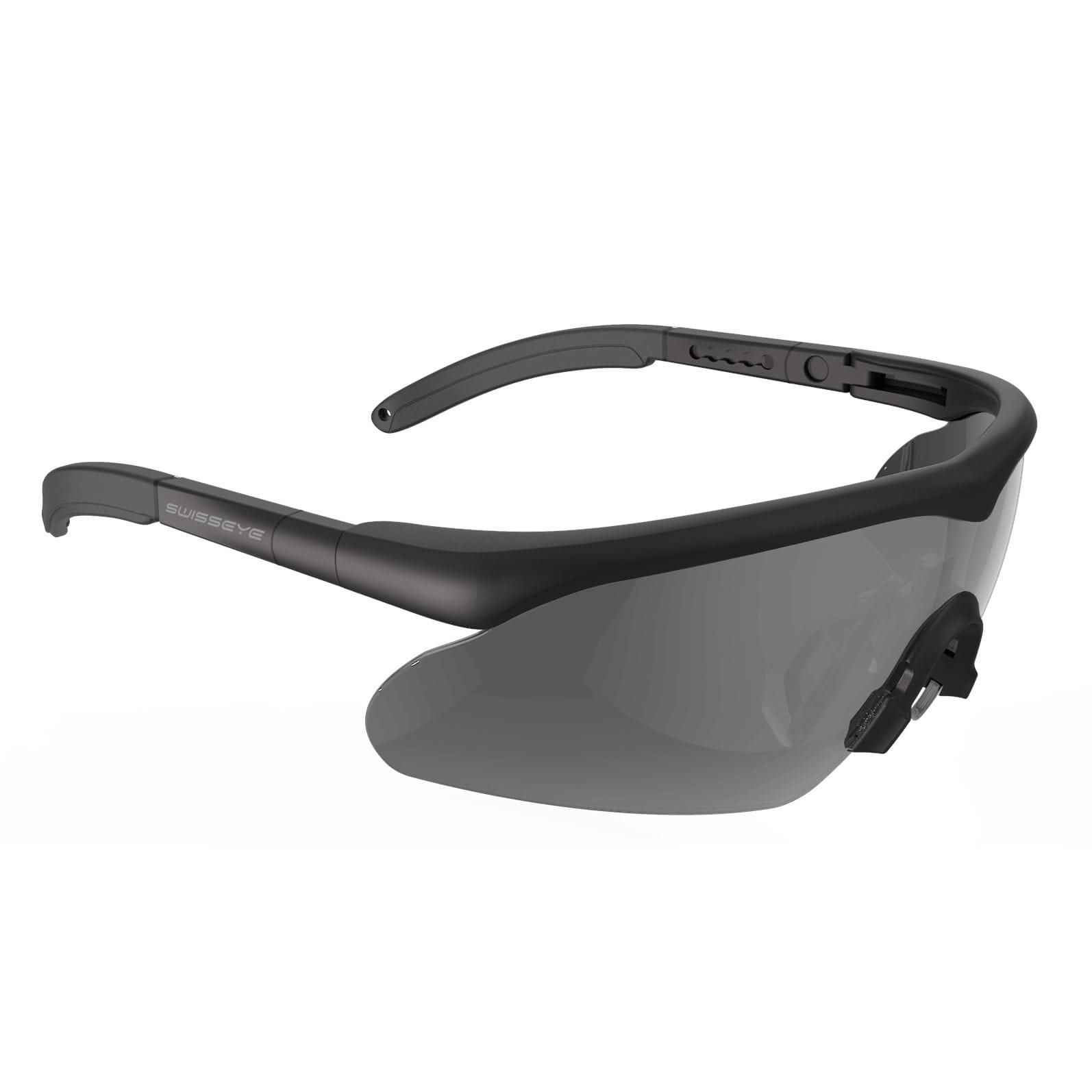 Okuliare RAPTOR PRO sada 3 sklá ČIERNE