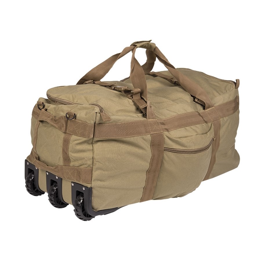 MIL-TEC Taška/ruksak na kolieskach COYOTE