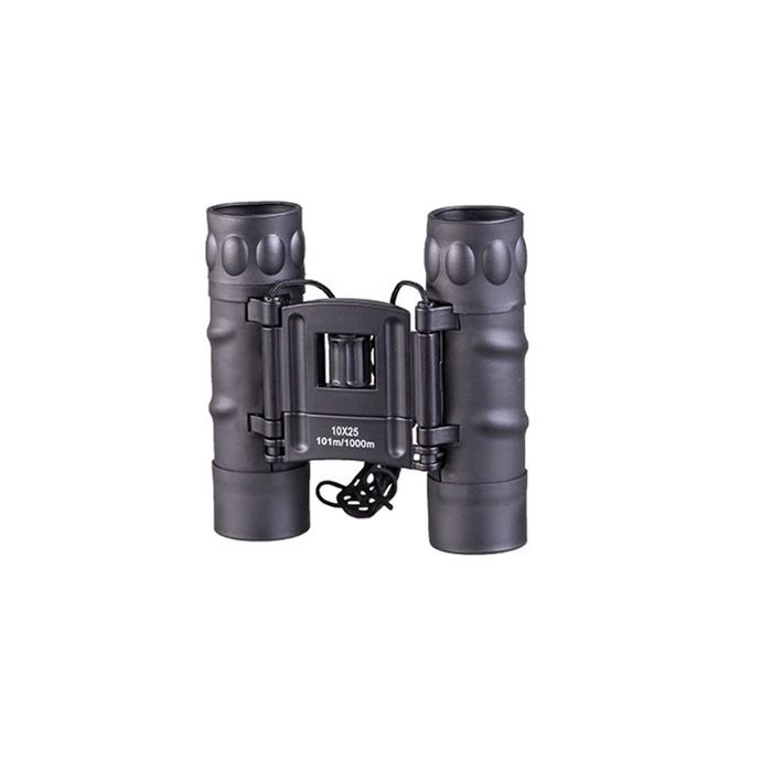 Ďalekohľad 10x25 GEN II pogumovaný s puzdrom ČIERNY