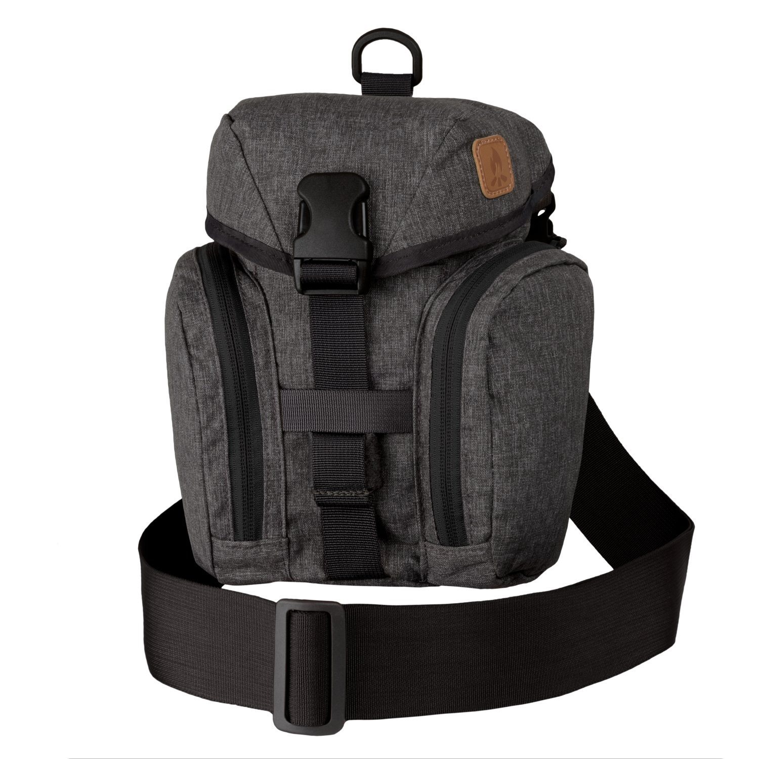 Helikon-Tex Taška cez rameno ESSENTIAL KITBAG® ČIERNO/SIVÁ MELANŽ