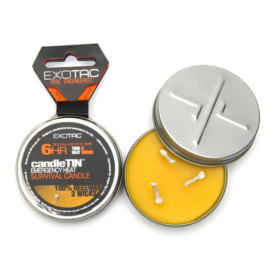 Sviečka EXOTAC candleTIN™ HOT malá