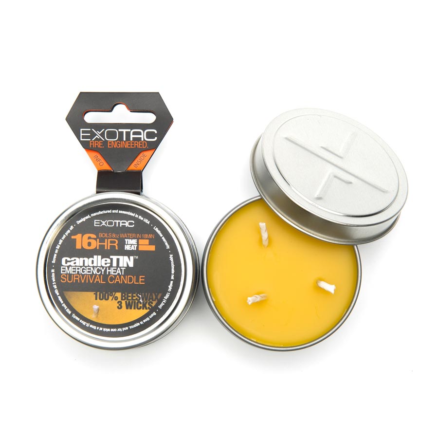 Sviečka EXOTAC candleTIN™ HOT veľká
