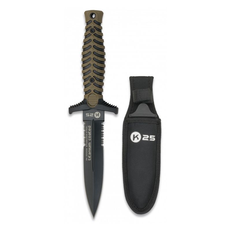 Nôž dýka K25 32206 COYOTE