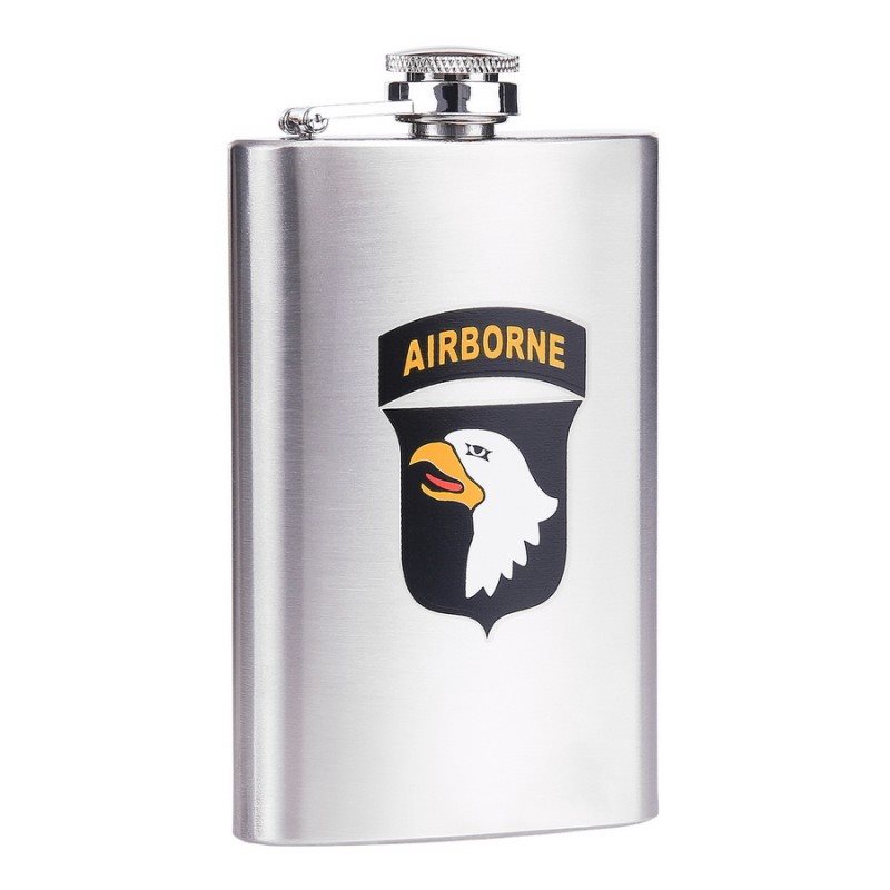 Ploskačka 101st AIRBORNE 148 ml NEREZ OCEĽ