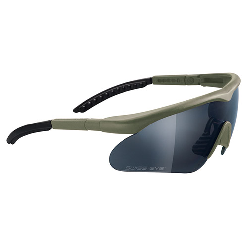 Okuliare SWISS EYE® RAPTOR sada 3 sklá ZELENÉ