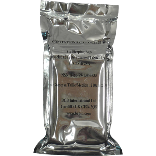 Spací vak núdzový vákuovo balený