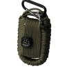 Sada pre prežitie SURVIVAL PARACORD OLIV