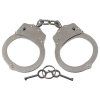 Putá policajné DOUBLE LOCK retiazkové STRIEBORNÉ