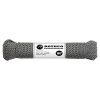 Rothco Šnúra PARACORD polyester 550LB 30m 4mm ČIERNA/REFLEXNÉ NITKY (Farebný variant ČIERNA/REFLEXNÉ NITKY)
