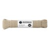 Rothco Šnúra PARACORD polyester 550LB 30m 4mm ČIERNA/REFLEXNÉ NITKY (Farebný variant ČIERNA/REFLEXNÉ NITKY)