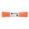 Rothco Šnúra PARACORD polyester 550LB 30m 4mm ČIERNA/REFLEXNÉ NITKY (Farebný variant ČIERNA/REFLEXNÉ NITKY)