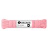 Rothco Šnúra PARACORD polyester 550LB 30m 4mm ČIERNA/REFLEXNÉ NITKY (Farebný variant ČIERNA/REFLEXNÉ NITKY)