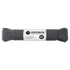 Rothco Šnúra PARACORD polyester 550LB 30m 4mm ČIERNA/REFLEXNÉ NITKY (Farebný variant ČIERNA/REFLEXNÉ NITKY)