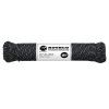 Rothco Šnúra PARACORD polyester 550LB 30m 4mm ČIERNA/REFLEXNÉ NITKY (Farebný variant ČIERNA/REFLEXNÉ NITKY)