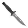 Nôž K25 32193 pevná čepeľ ČIERNY