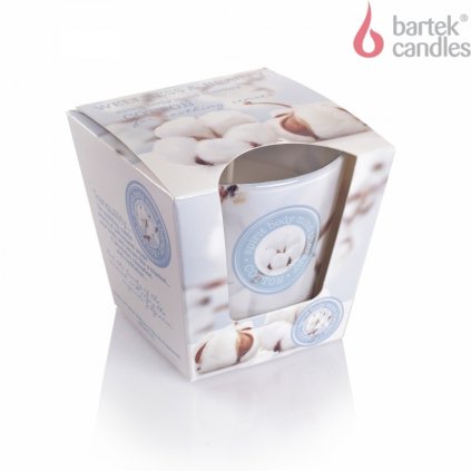 BARTEK Wellness & Beauty vonná sviečka bavlna 115 g