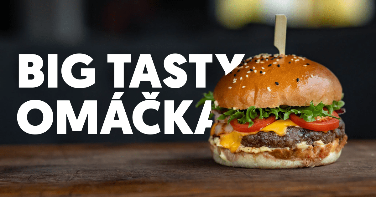 Big Tasty omáčka s naším tekutým kouřem