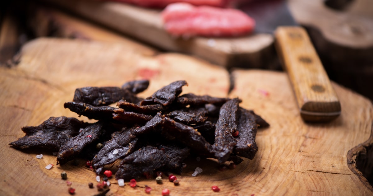 Recept na klasické beef jerky