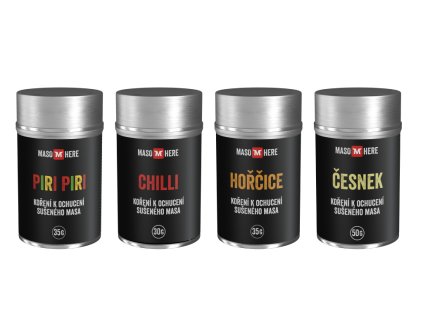 Příchutě Mix 4 ks Maso Here