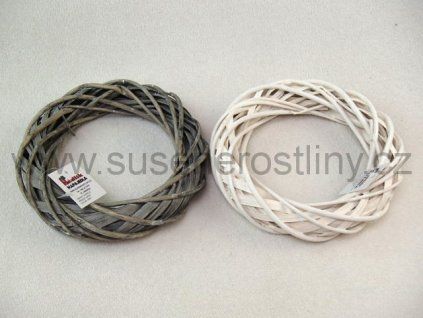 věnec proutí 3A1008, průměr 20 cm (Barva šedá)