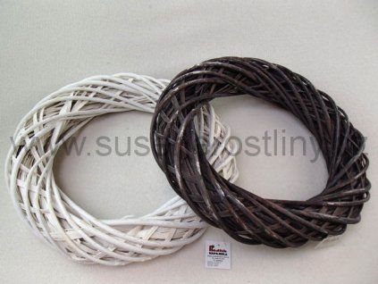 věnec proutí 3A1008, průměr 40 cm (Barva bílá)