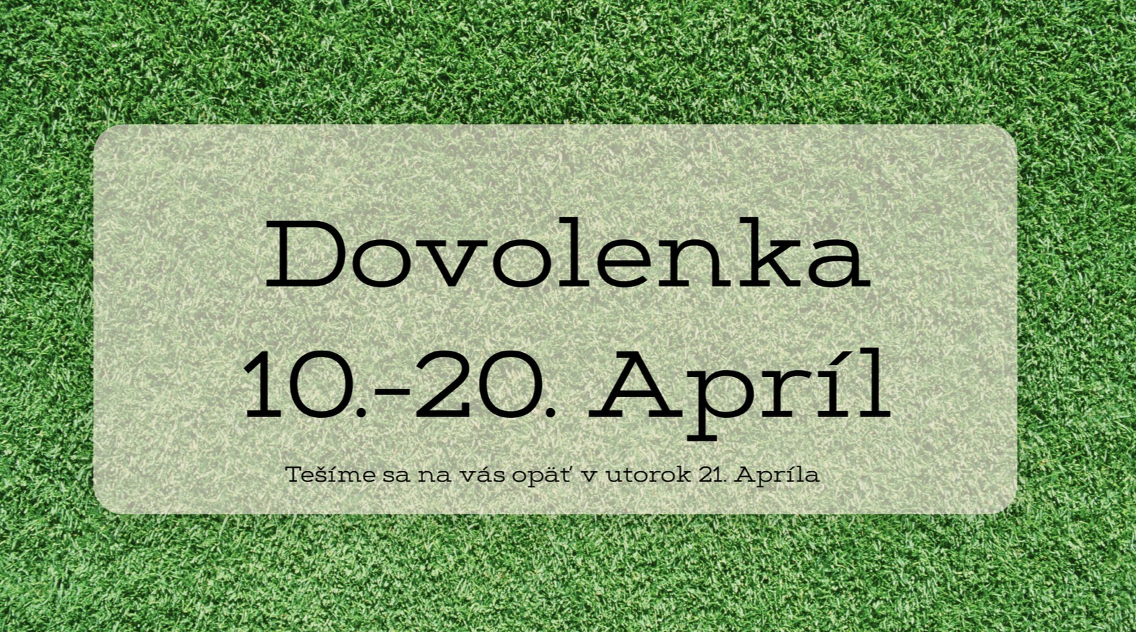 Dovolenka