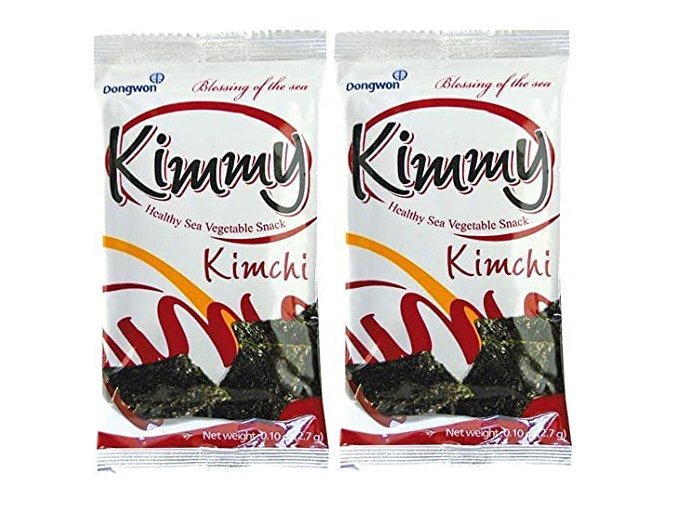 Řasy ochucené s kimchi 8x2,7g