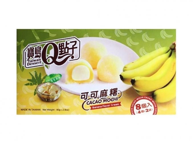 mochi banánové