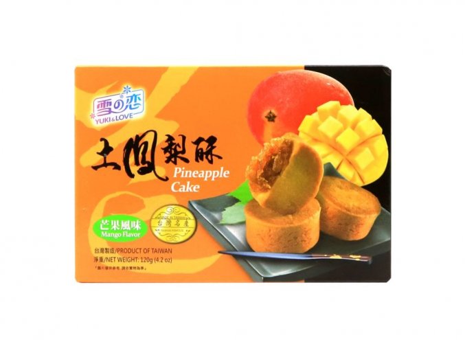 yuki love kolacky s prichuti ananas a mango 120g