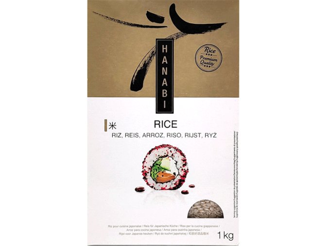 hanabi sushirice short grain rice 1kg