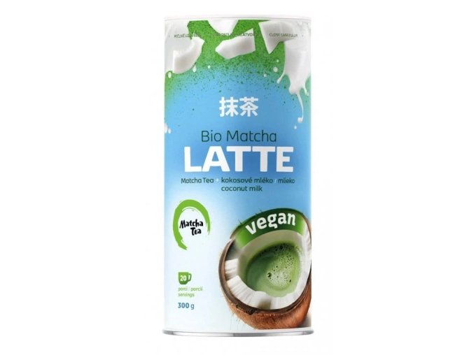 matcha latte vegan