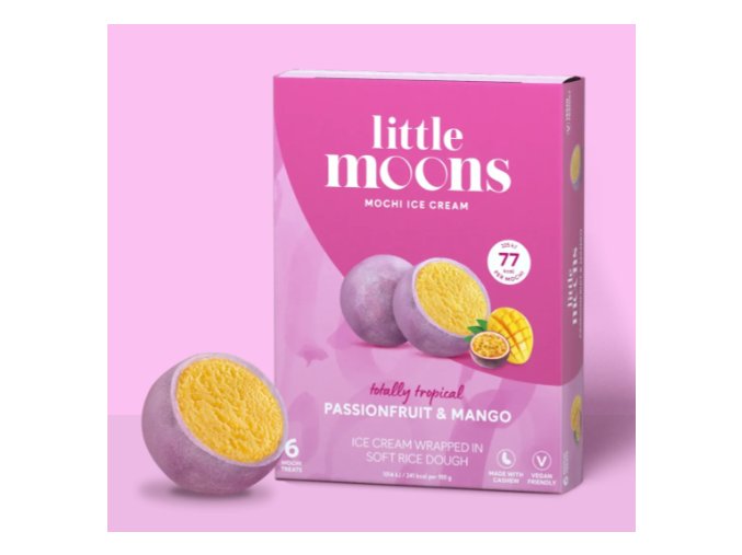 ice mochi mango a passionfruit